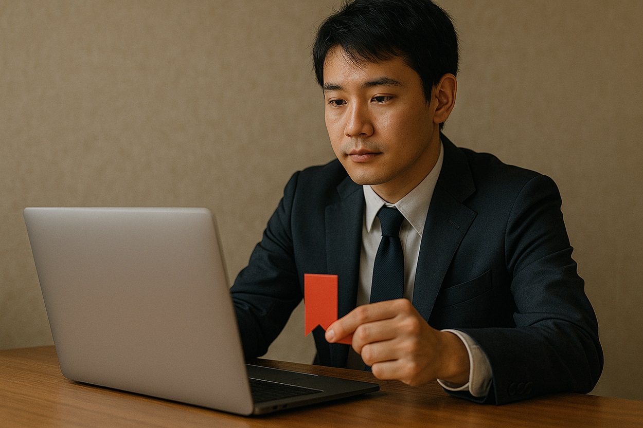 たった1社だけ、気になった企業をブックマークする