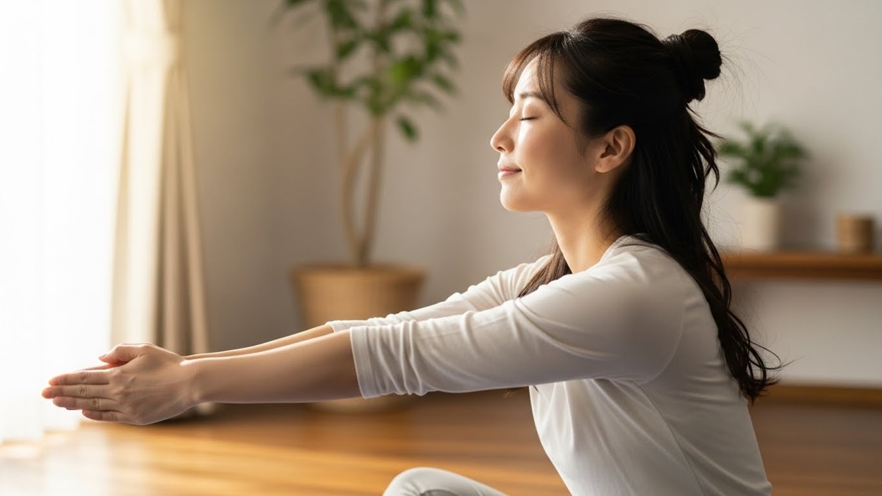 ストレッチで心身を整える