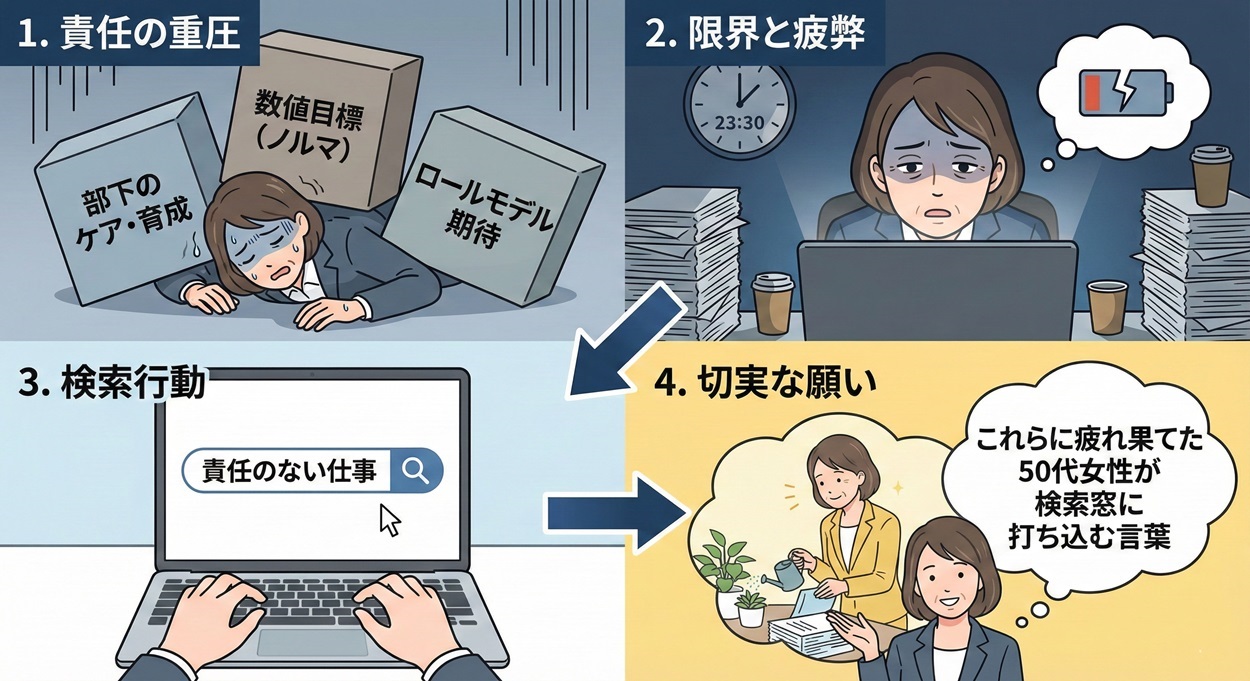 50代女性のプレッシャー