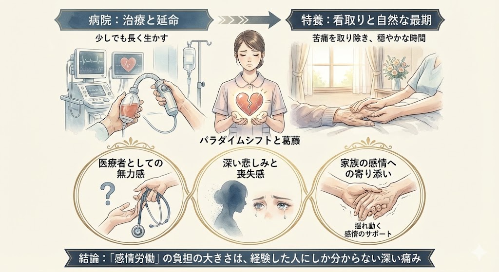 病院とはここが違う！のイメージ図解