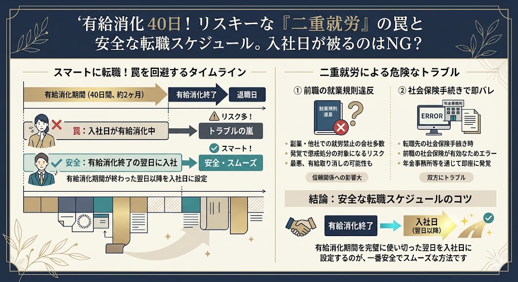 二重就労の危険なトラブル